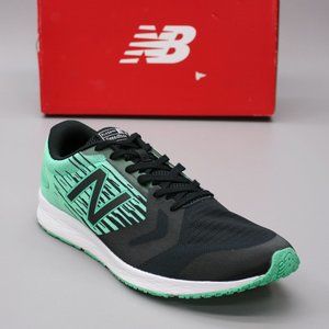 New Balance Men's 10 D Flash Running Black/Green